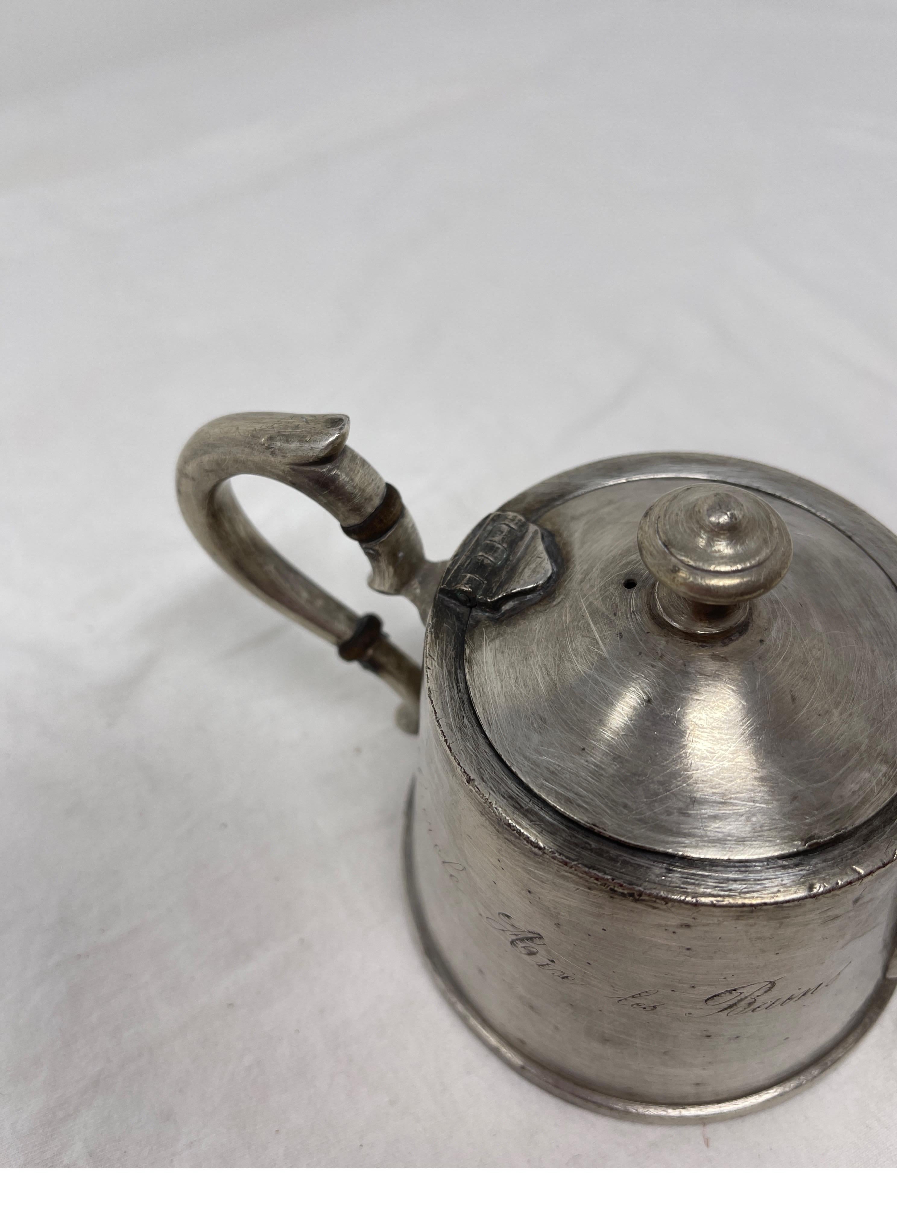 Hotel Silver Tea Pot  3