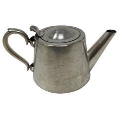 Antique Hotel Silver Tea Pot
