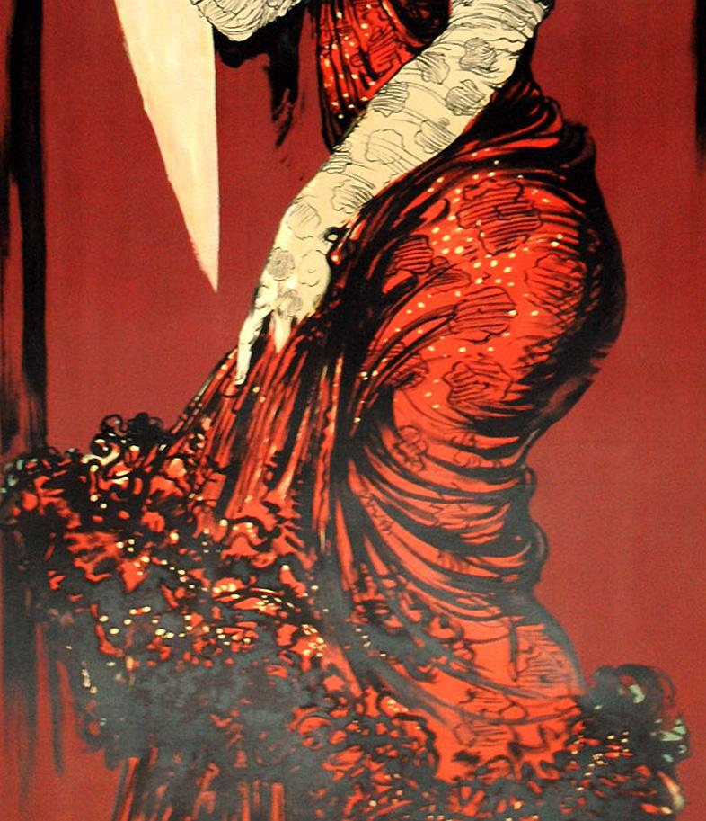 Belle Époque Original 1906 German Poster for Hotel Wagner's Carnival Festivities For Sale