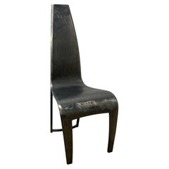 Hothouse Canada Custom Welded Steel Side or Occasional Chair, 1990s