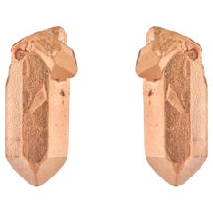 HotRocks Alchemy, orecchini con perno in oro rosa 18ct Fairmined Vermeil