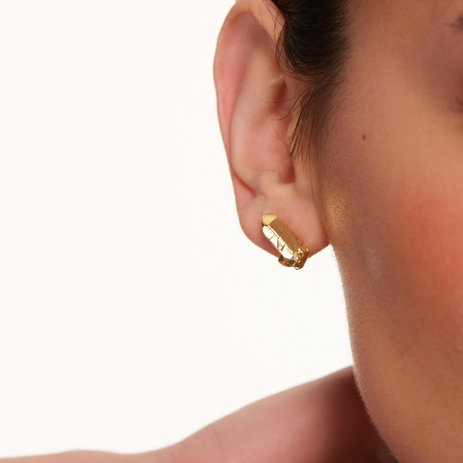 HotRocks Alchemy, orecchini a perno in oro giallo 18ct Fairmined Vermeil In condizioni Nuovo in vendita a London, GB