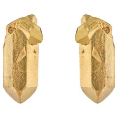 HotRocks Alchemy, orecchini a perno in oro giallo 18ct Fairmined Vermeil