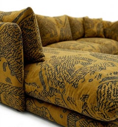 Hotto Canapé modulable en Dedar Tiger Beat