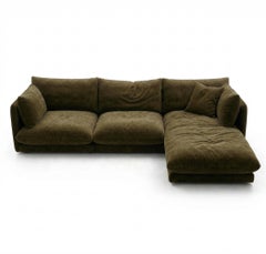 Hotto Modular sofa upholstered in scala forest