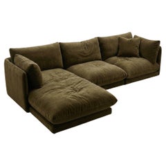 Hotto Modular sofa upholstered in scala forest