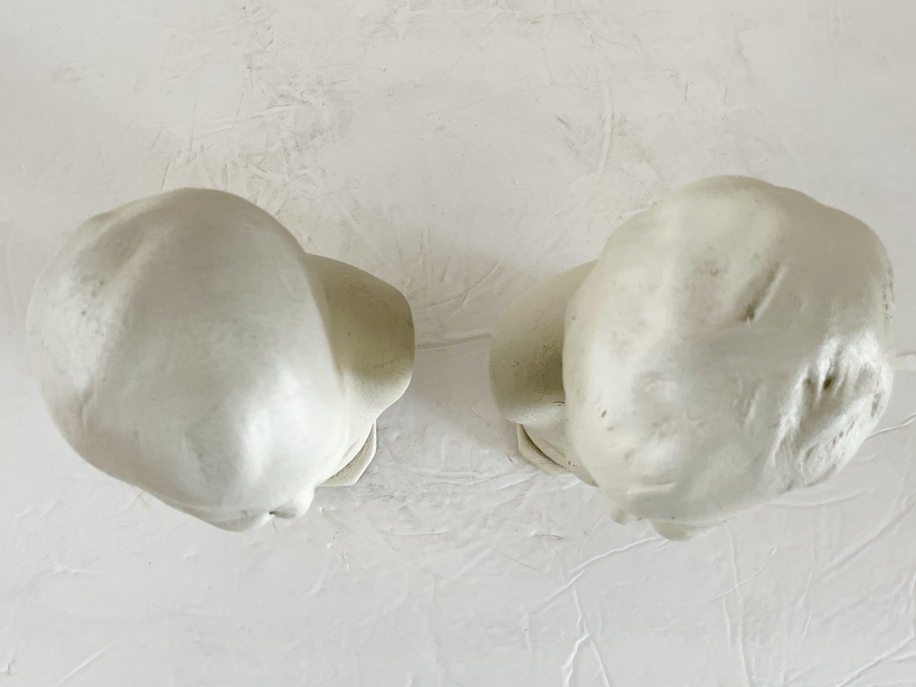 Houdin Busts of Happy Baby and Crying Baby, a Pair For Sale 1