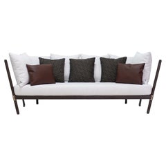 Houdini-Outdoor-Sofa aus Acryl und Edelstahl für den Außenbereich