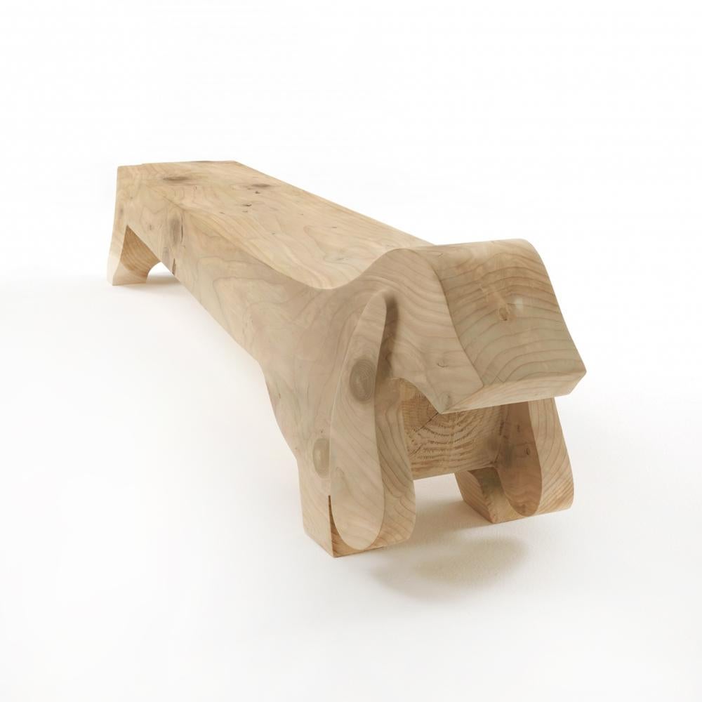 dog shaped bench