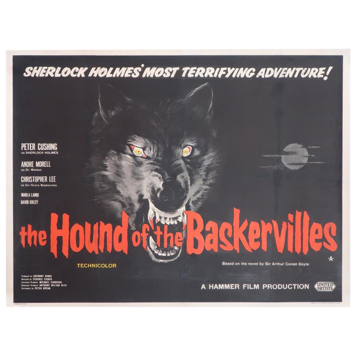 Hound of the Baskervilles, The '1959' Poster For Sale