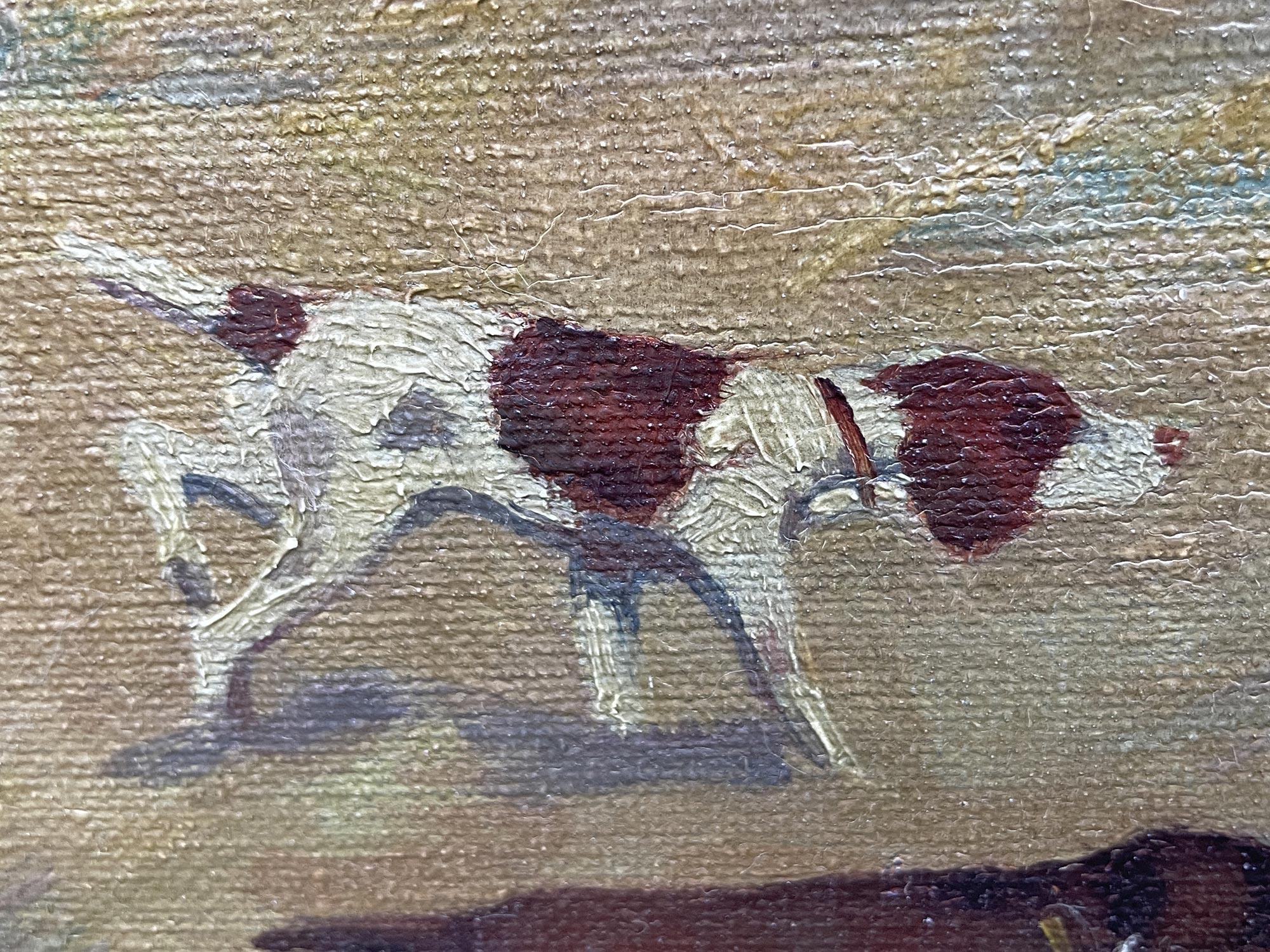 Hounds and Pheasant, Constant Freiher Byon, 1910 For Sale 5