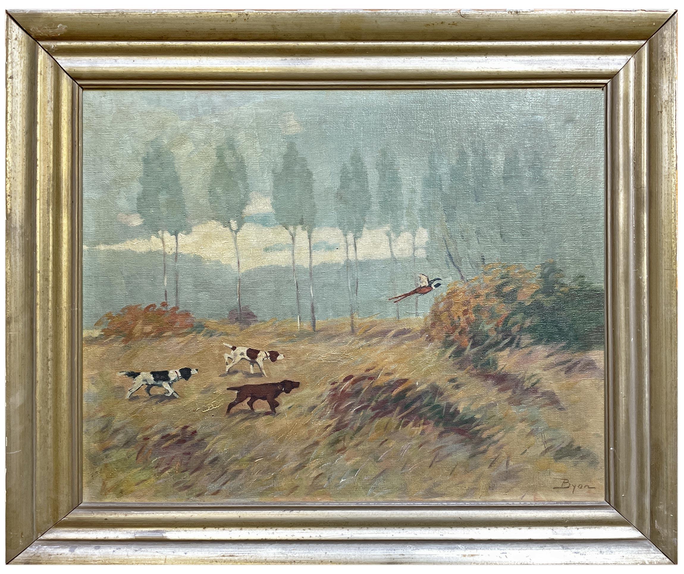 Hounds and Pheasant, Constant Freiher Byon, 1910 For Sale 8