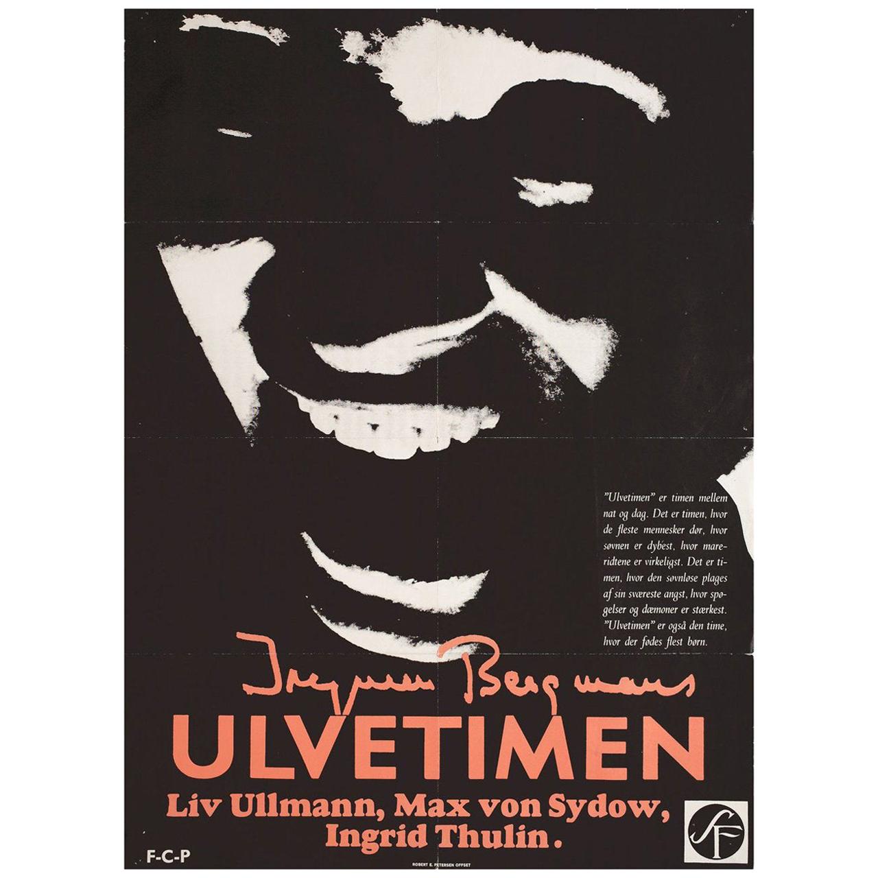 
Hour of the Wolf
 1968 Danish A1 Film Poster