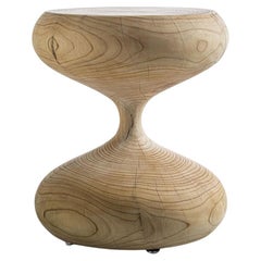 Hourglass Cedar Stool