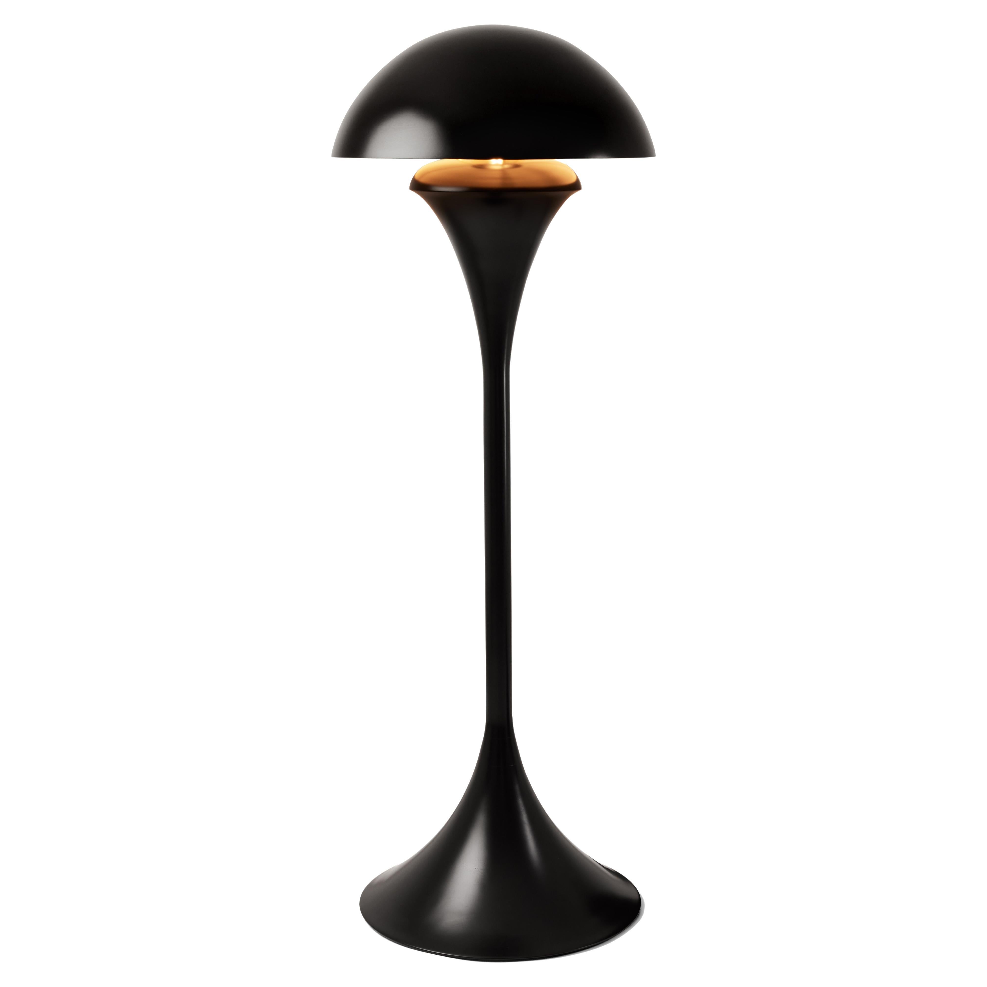 Hourglass Lamp, Wooden Contemporary Floor Lamp by Eliz Evar For Sale