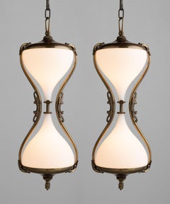 Hourglass Pendant by Bruno Chiarini, Italy, circa 1950