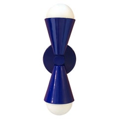 Hourglass Sconce in Custom Brass Finishes and Colors