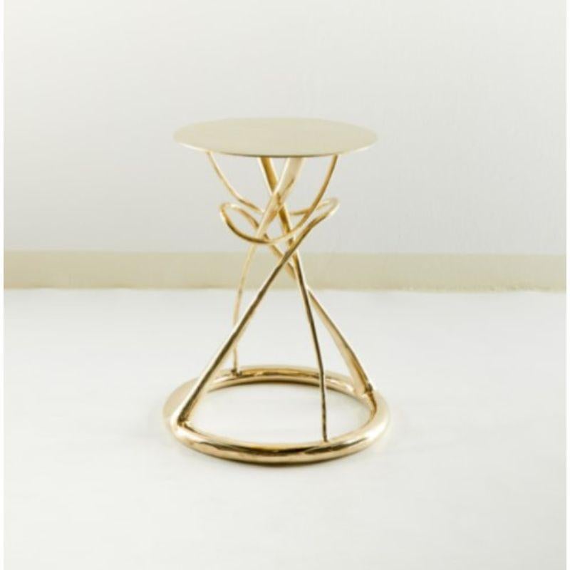 Thai Hourglass Side Table by Masaya For Sale