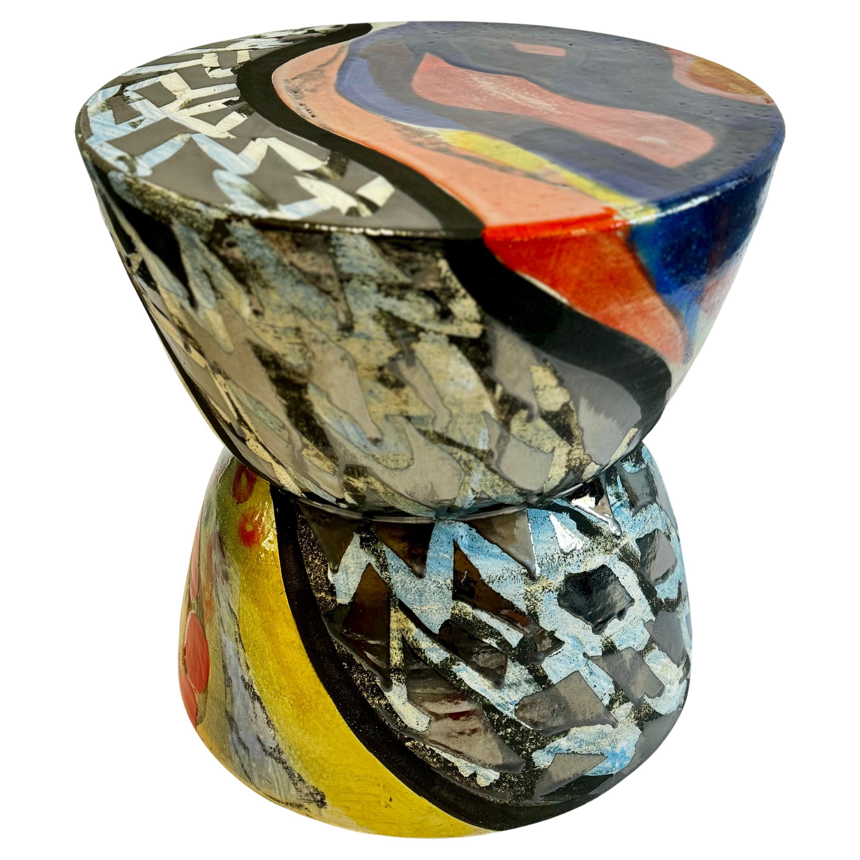 Hourglass Hocker