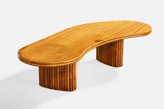 House and Garden, Coffee Table, Bamboo, Wood, USA, 1950s