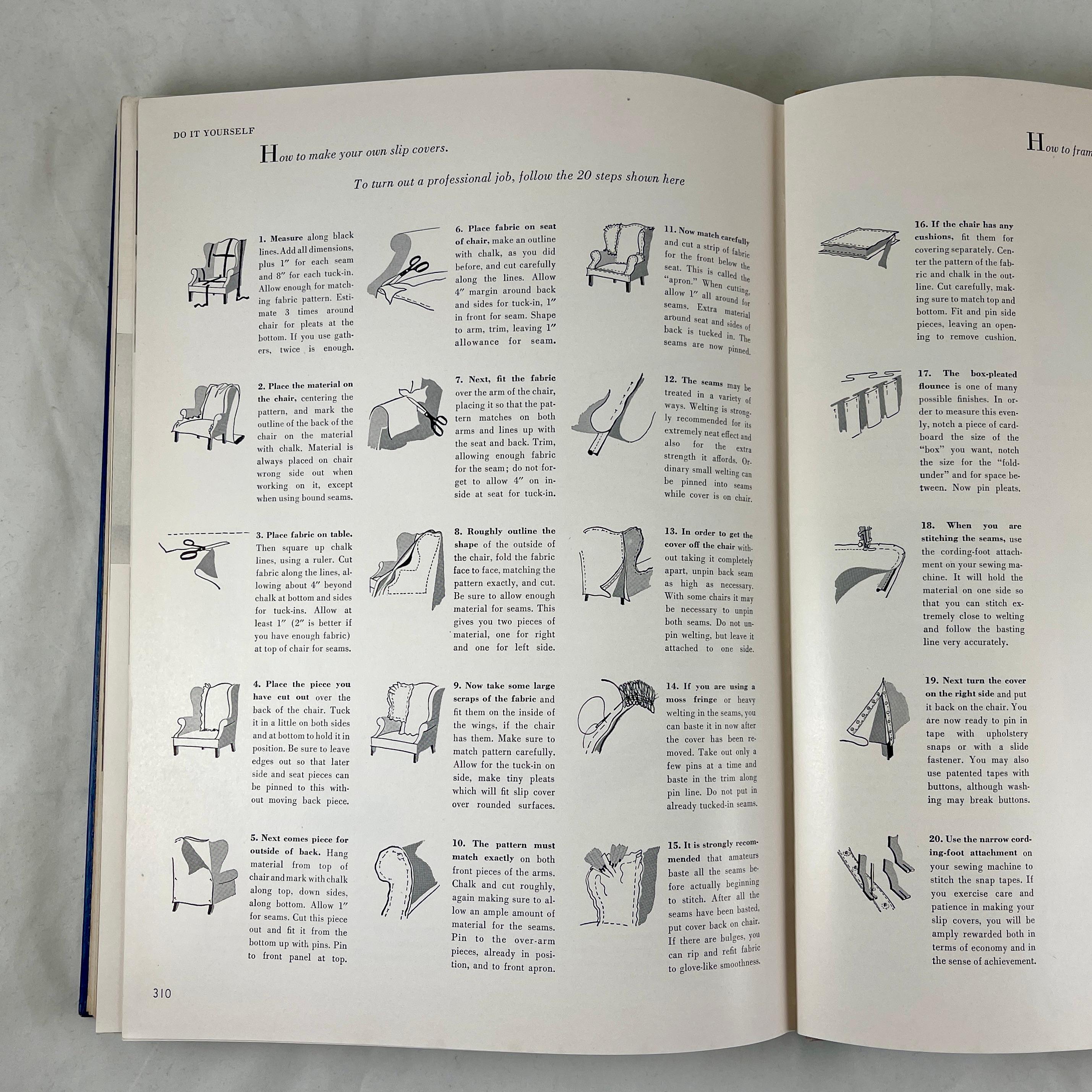 Guide complet de la décoration intérieure de House & Garden, livre relié - 1953 en vente 3