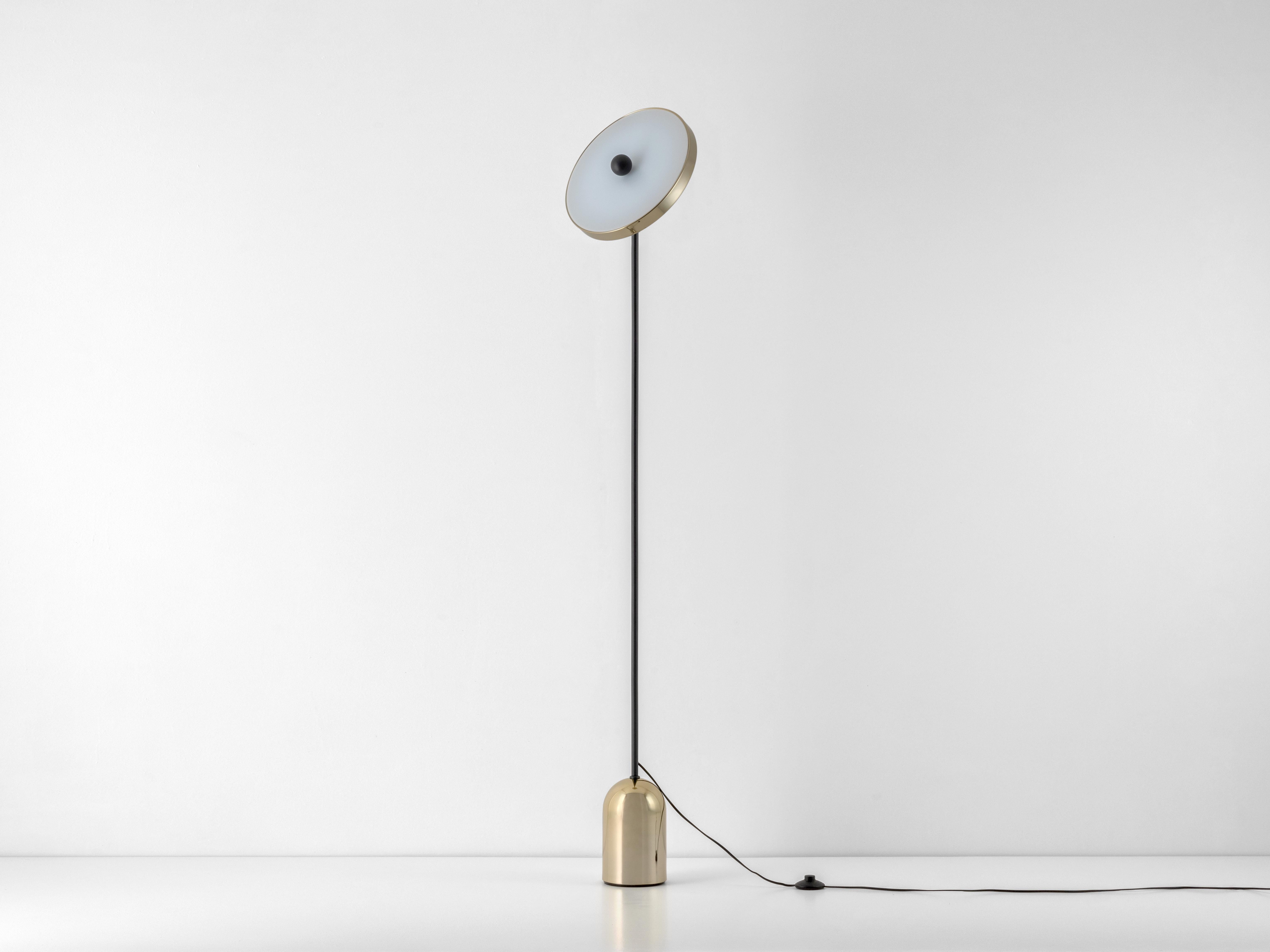 Chinese Houseof Brass Uplighter Floor Lamp For Sale