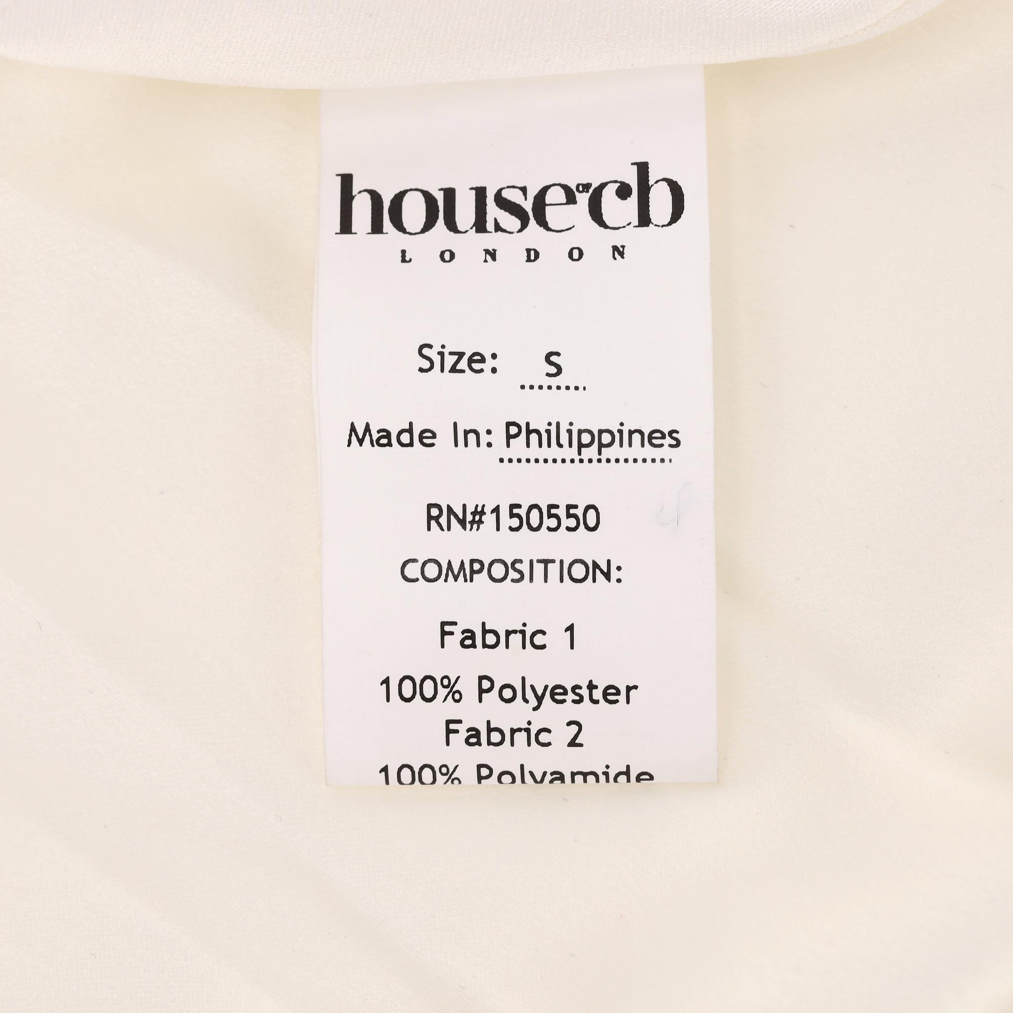 House Of CB Satin Lace Detail Mini Dress For Sale 3