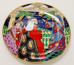 Placa de colección de la Casa de Fabergé "No Room At The Inn" 1991