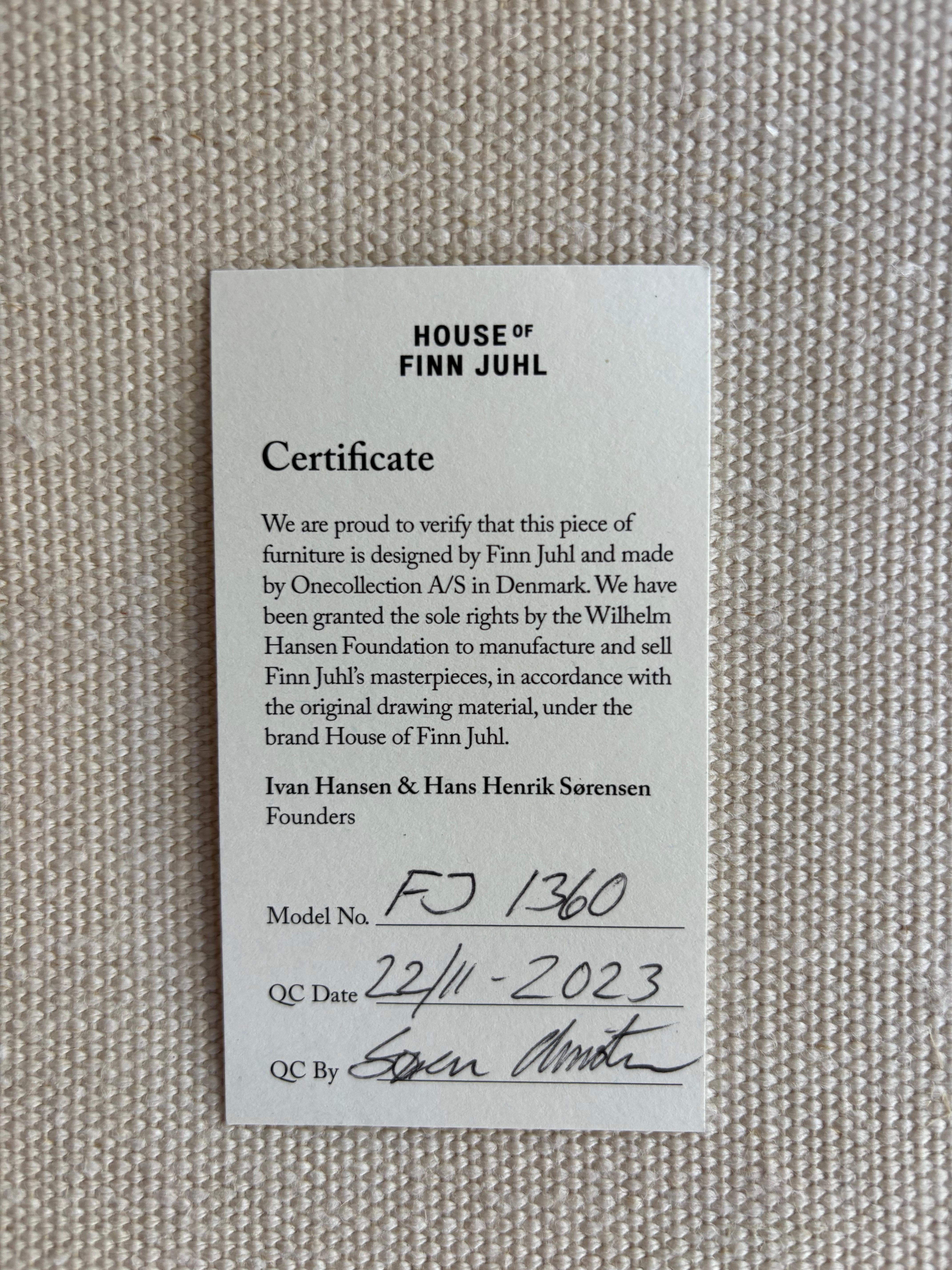 Wool House of Finn Juhl France Chair, Walnut with Shearling