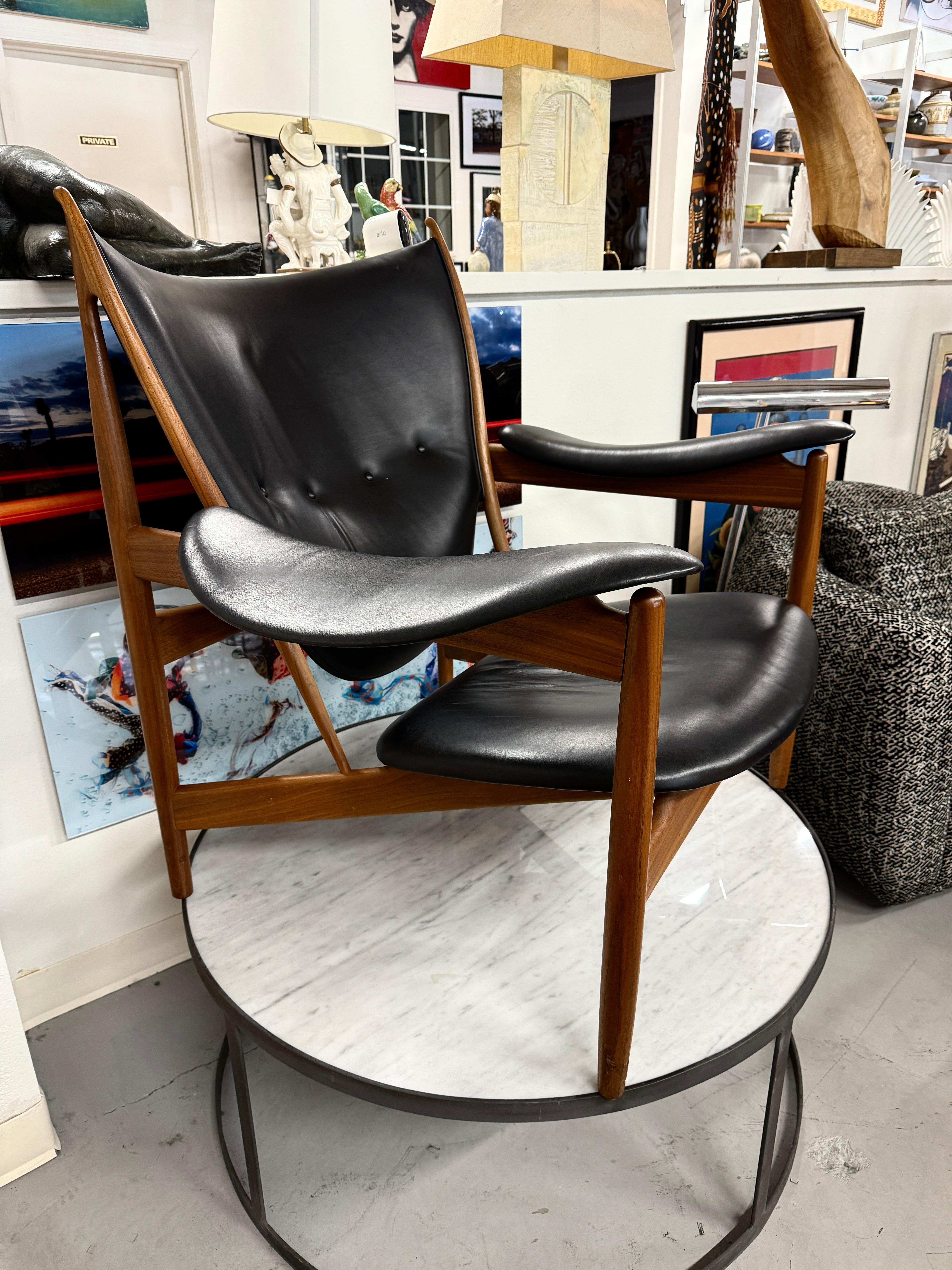 Danish House of Finn Juhl One Collection Chieftains Chair For Sale