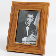 House of Gucci Fine-Grain Exotic Wood Picture Frame, Italy, circa 1980