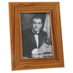 House of Gucci Fine-Grain Exotic Wood Picture Frame, Italy, circa 1980