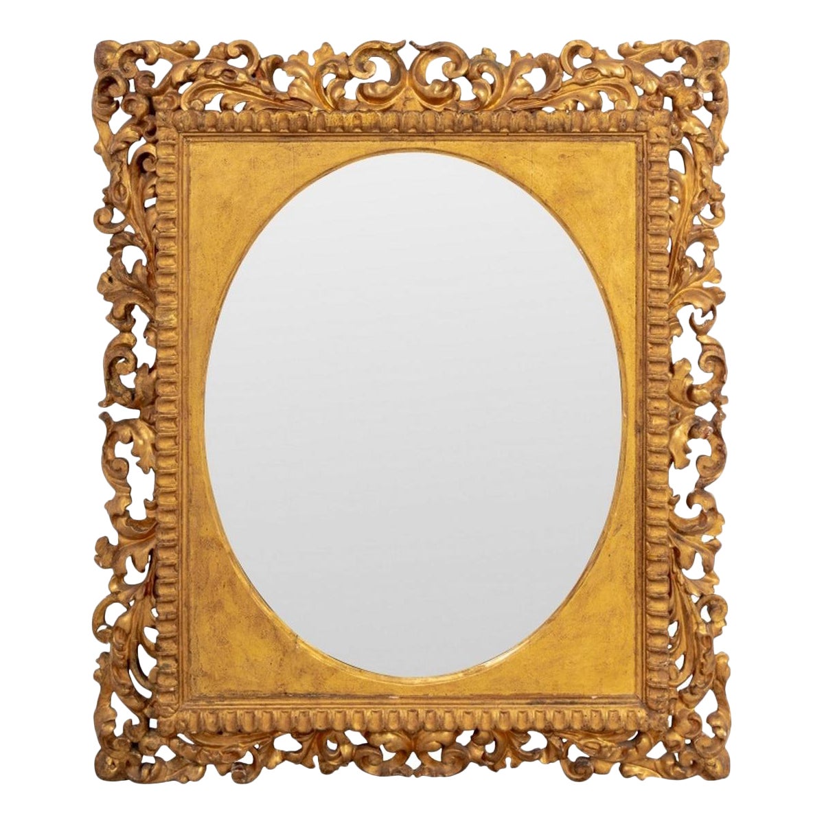 House of Heydenryk Giltwood Framed Mirror For Sale