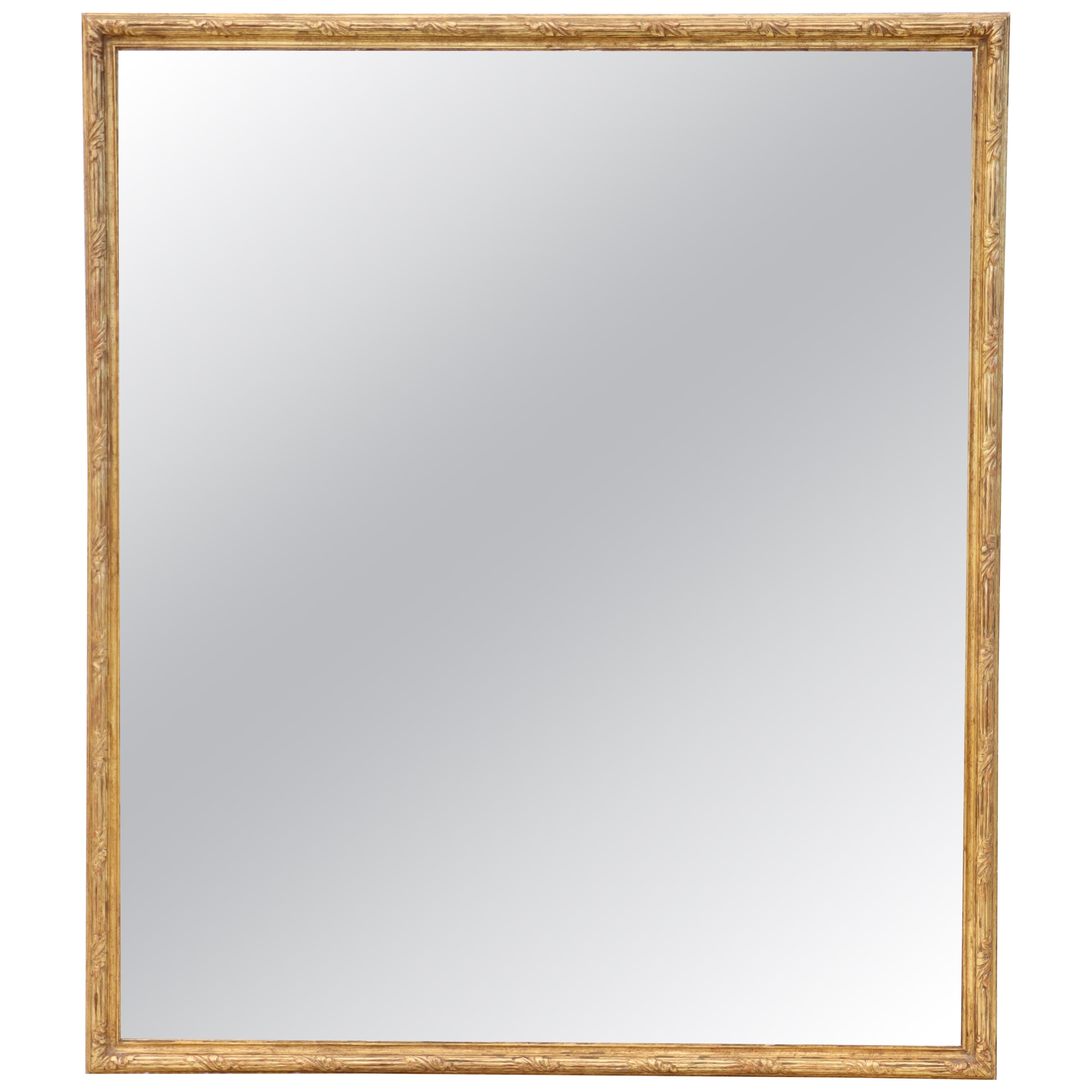 House Of Heydenryk Giltwood Large 1950
s Wall Mirror For Sale