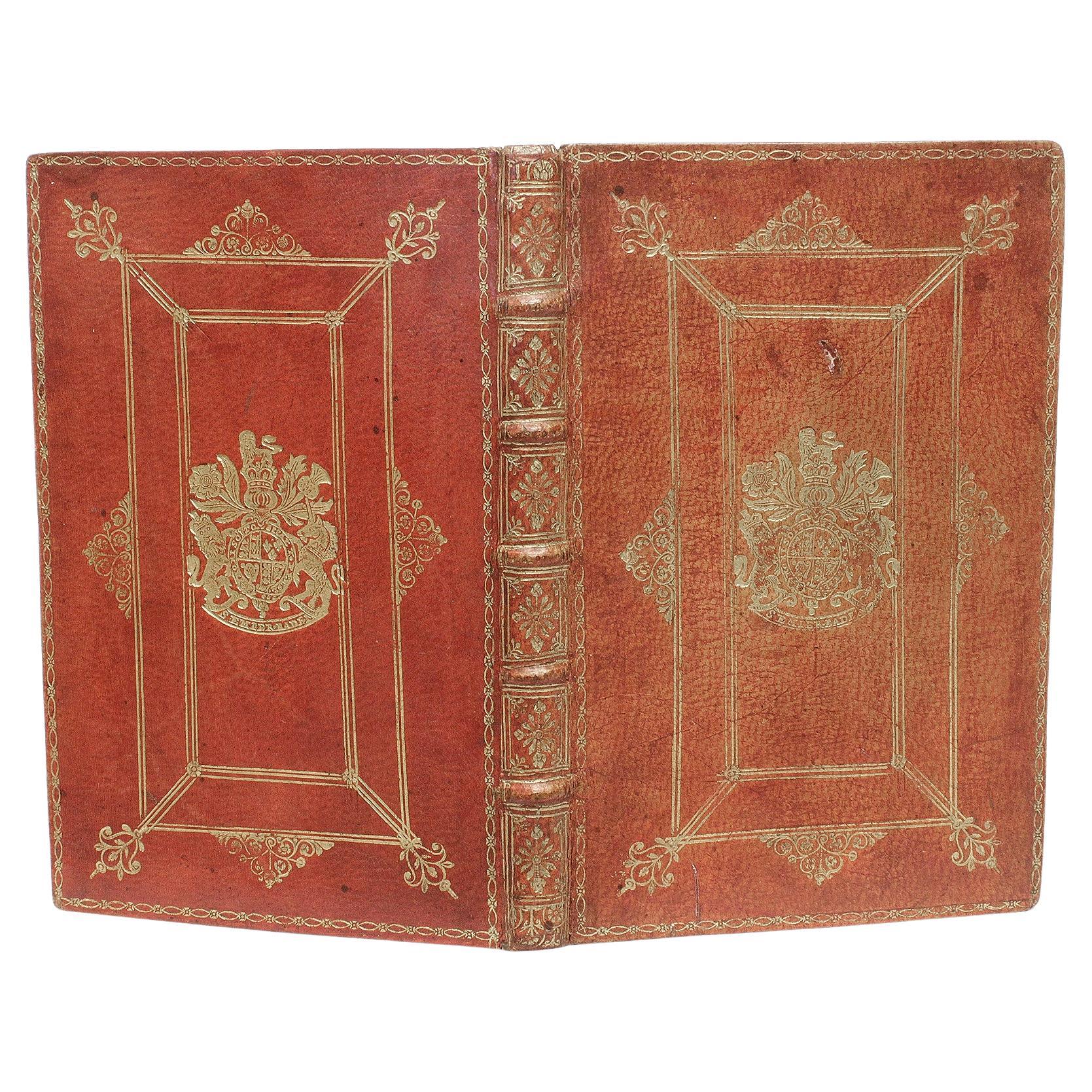 HOUSE OF LORDS. Remembrances for Order. 1712 - WITH THE GILT ARMS OF QUEEN ANNE