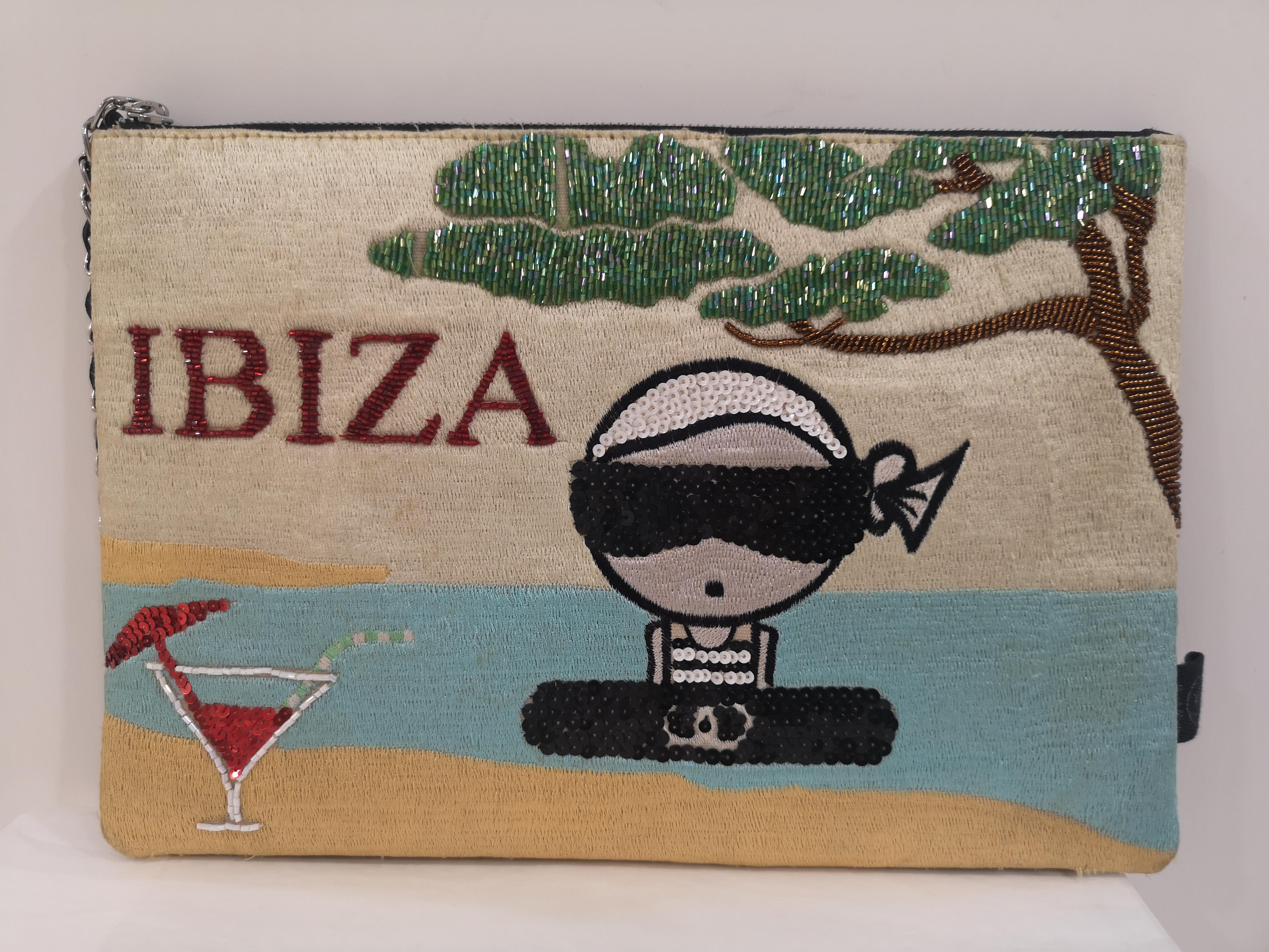 Women's or Men's House of muamua Karl in Ibiza zip pochette