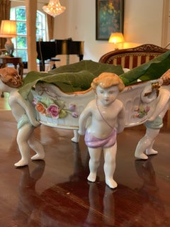 House of Plaue Porcelain Flowerbaskets, before 1989