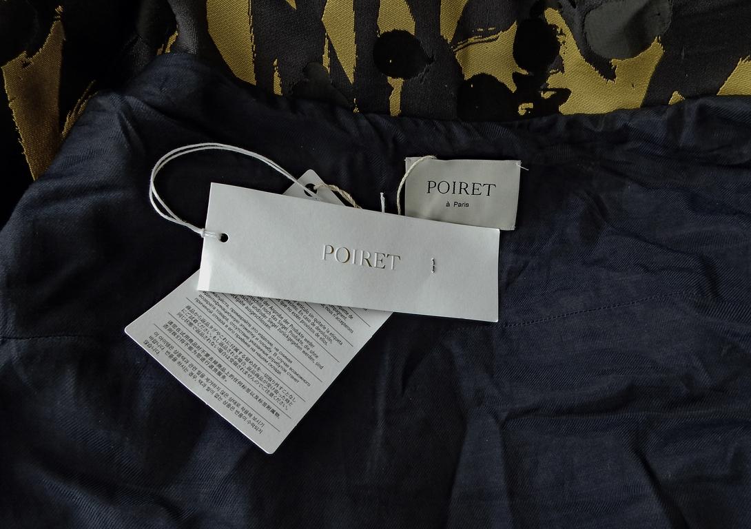 House of Poiret Runway Dramatic Oversized Cocoon Evening Coat    NWT 3