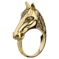 House of RAVN, Fiala Signature Ring, Equine Collection