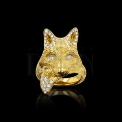 House of RAVN, Liberty Fox Ring, Wildheart Collection