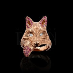 House of RAVN, Liberty Fox Ring, Wildheart Collection