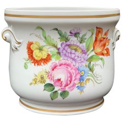 House of Schierholz Plaue Porcelain Flowerpot, before 1989