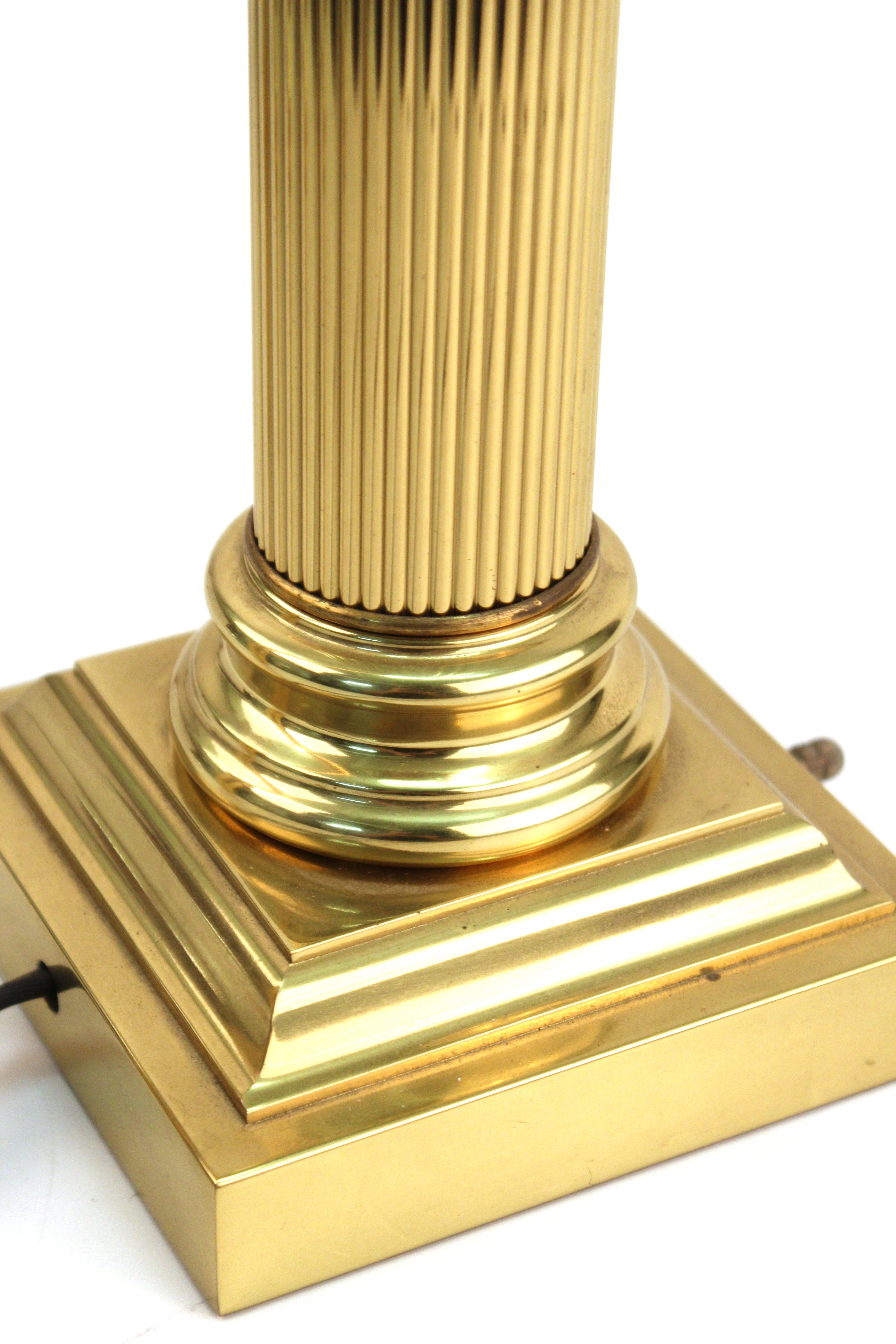 Metal House of Troy Modern Brass Balance Arm Desk Lamp