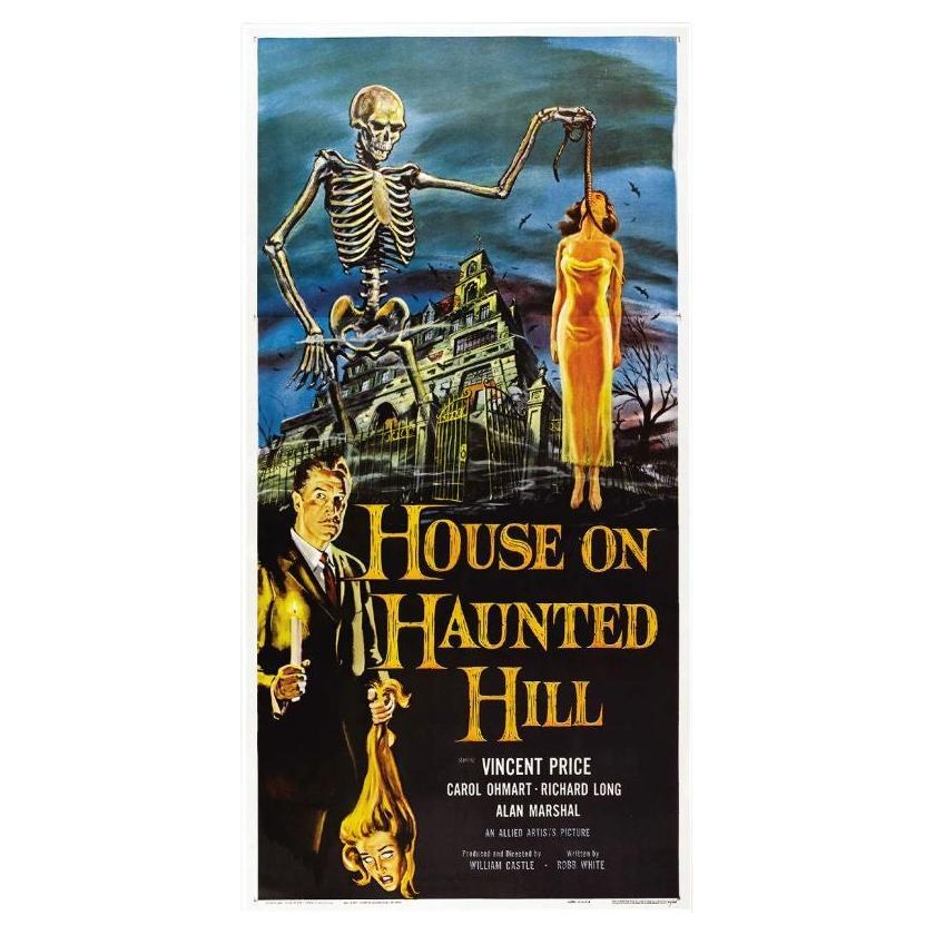 House on Haunted Hill, Unframed Poster, 1959 For Sale
