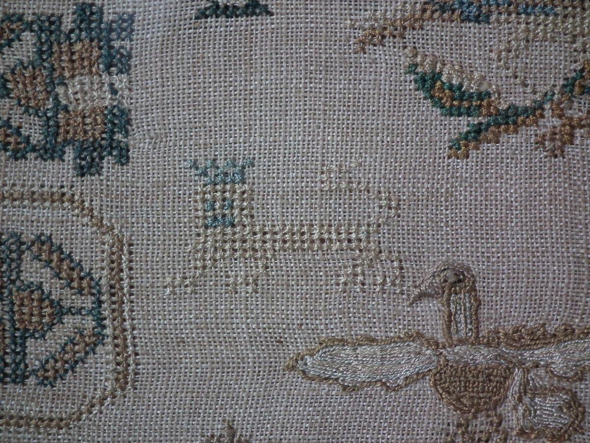 House Sampler, 1828 by Jane Smith 5