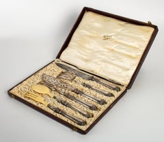 Cutlery Box in Silver