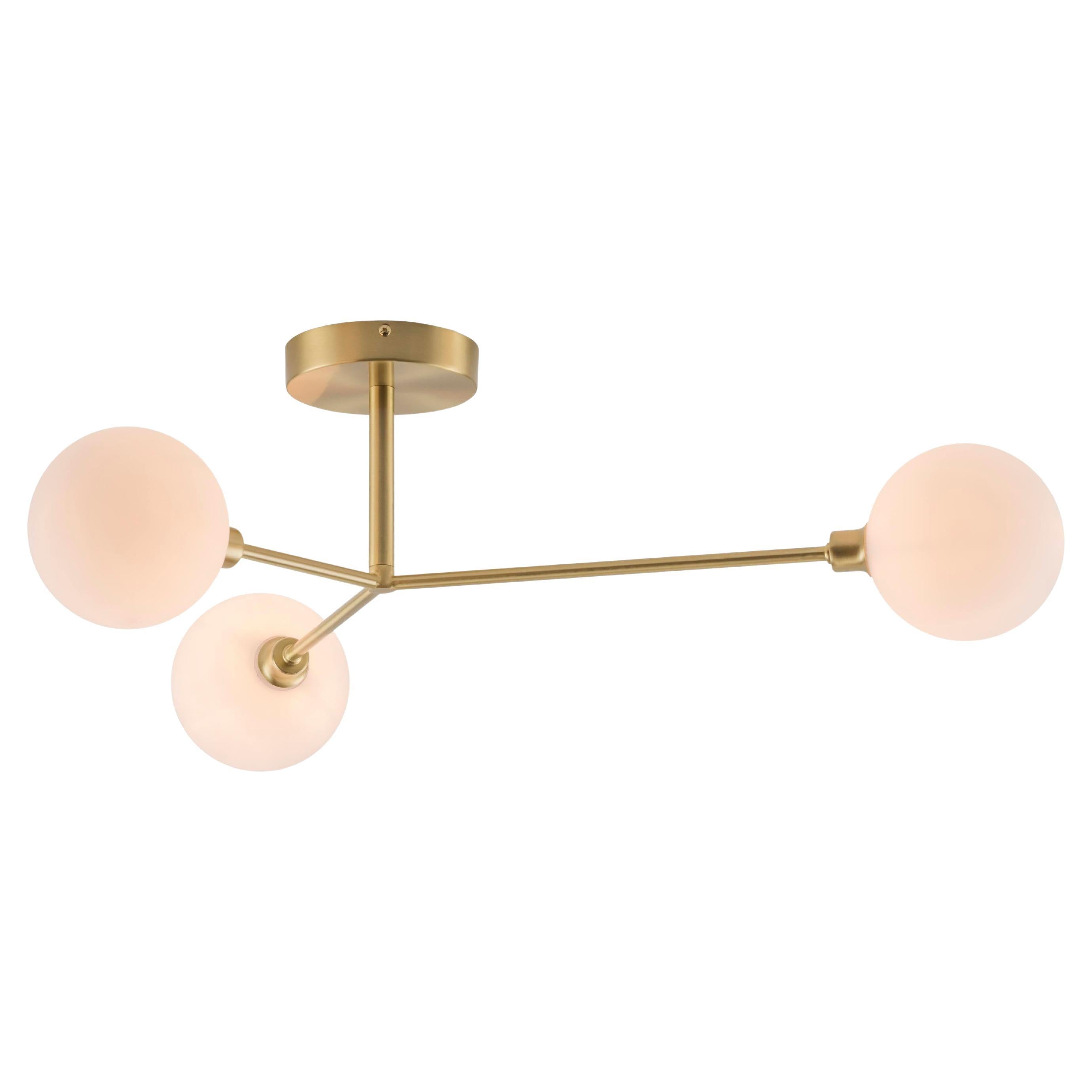 Plafonnier encastré à 3 lumières Houseof Brass