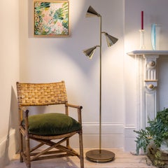 Houseof. Brass Cone Floor Lamp