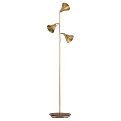 Houseof. Brass Cone Floor Lamp