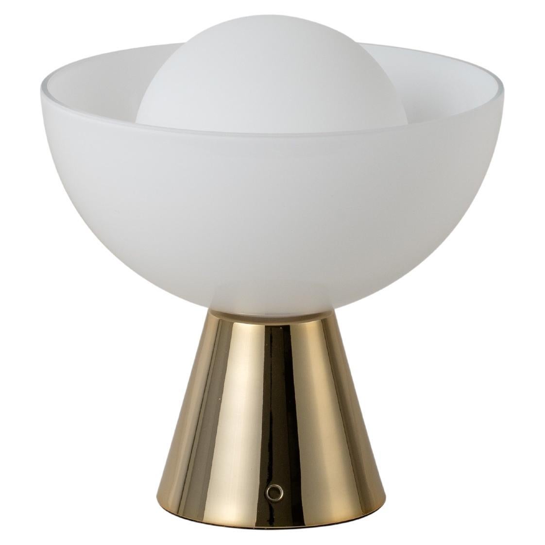 Houseof Brass dome cordless table lamp
